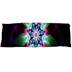 Colorful Fractal Flower Star Green Purple Body Pillow Case Dakimakura (two Sides)