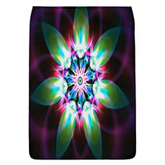 Colorful Fractal Flower Star Green Purple Flap Covers (s) 