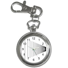 Fence Line Black Key Chain Watches