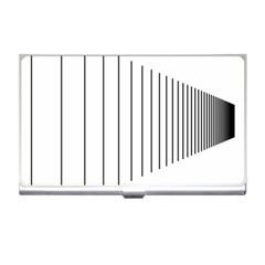 Fence Line Black Business Card Holders