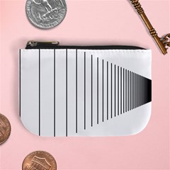 Fence Line Black Mini Coin Purses