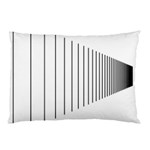 Fence Line Black Pillow Case (Two Sides) Front