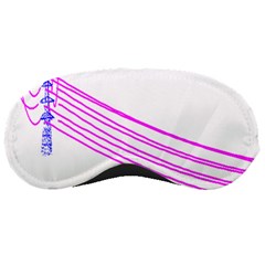 Electricty Power Pole Blue Pink Sleeping Masks