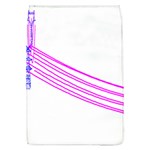 Electricty Power Pole Blue Pink Flap Covers (L)  Front