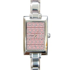 Clipart Embroidery Star Red Line Black Rectangle Italian Charm Watch by Mariart