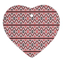 Clipart Embroidery Star Red Line Black Ornament (heart)