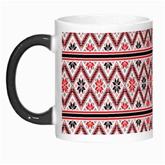 Clipart Embroidery Star Red Line Black Morph Mugs by Mariart