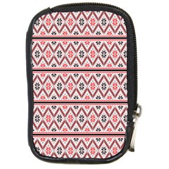 Clipart Embroidery Star Red Line Black Compact Camera Cases