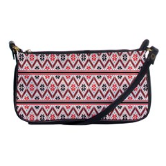 Clipart Embroidery Star Red Line Black Shoulder Clutch Bags