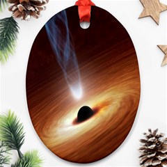 Coming Supermassive Black Hole Century Ornament (oval)