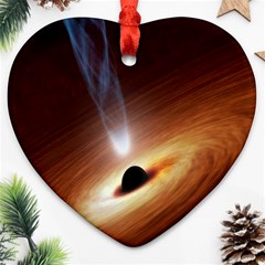 Coming Supermassive Black Hole Century Ornament (heart)