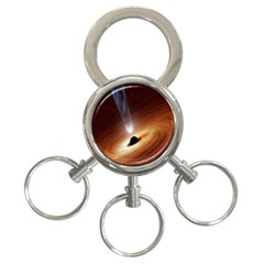 Coming Supermassive Black Hole Century 3-ring Key Chains by Mariart