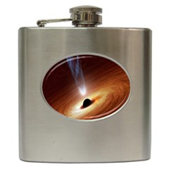 Coming Supermassive Black Hole Century Hip Flask (6 Oz) by Mariart