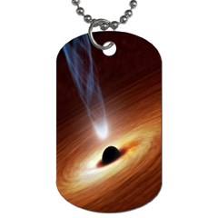 Coming Supermassive Black Hole Century Dog Tag (two Sides)