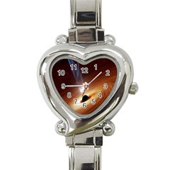 Coming Supermassive Black Hole Century Heart Italian Charm Watch by Mariart