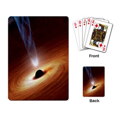 Coming Supermassive Black Hole Century Playing Card by Mariart