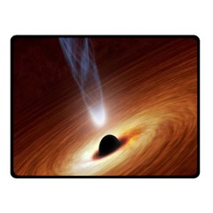 Coming Supermassive Black Hole Century Fleece Blanket (small) by Mariart