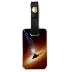 Coming Supermassive Black Hole Century Luggage Tags (one Side)  by Mariart