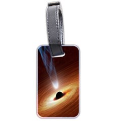 Coming Supermassive Black Hole Century Luggage Tags (two Sides) by Mariart