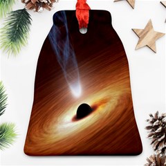 Coming Supermassive Black Hole Century Bell Ornament (two Sides) by Mariart