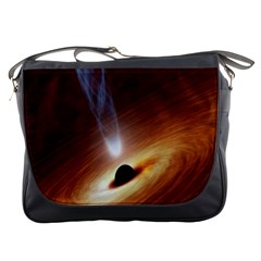 Coming Supermassive Black Hole Century Messenger Bags by Mariart