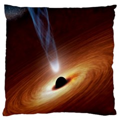 Coming Supermassive Black Hole Century Large Flano Cushion Case (one Side) by Mariart