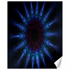 Exploding Flower Tunnel Nature Amazing Beauty Animation Blue Purple Canvas 16  X 20  