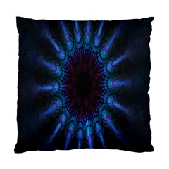 Exploding Flower Tunnel Nature Amazing Beauty Animation Blue Purple Standard Cushion Case (two Sides) by Mariart