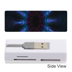 Exploding Flower Tunnel Nature Amazing Beauty Animation Blue Purple Memory Card Reader (stick) 