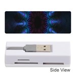 Exploding Flower Tunnel Nature Amazing Beauty Animation Blue Purple Memory Card Reader (Stick)  Front