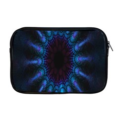 Exploding Flower Tunnel Nature Amazing Beauty Animation Blue Purple Apple Macbook Pro 17  Zipper Case by Mariart