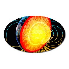 Cross Section Earth Field Lines Geomagnetic Hot Oval Magnet