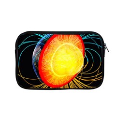 Cross Section Earth Field Lines Geomagnetic Hot Apple Macbook Pro 13  Zipper Case