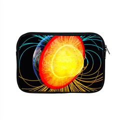 Cross Section Earth Field Lines Geomagnetic Hot Apple Macbook Pro 15  Zipper Case by Mariart