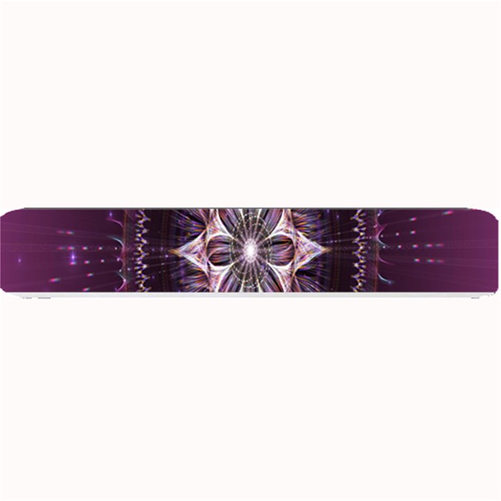 Flower Twirl Star Space Purple Small Bar Mats