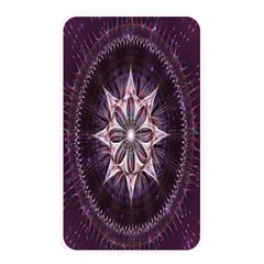 Flower Twirl Star Space Purple Memory Card Reader by Mariart