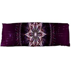 Flower Twirl Star Space Purple Body Pillow Case (dakimakura) by Mariart