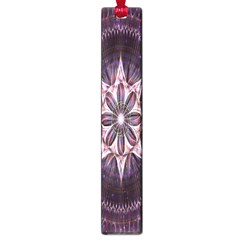 Flower Twirl Star Space Purple Large Book Marks by Mariart