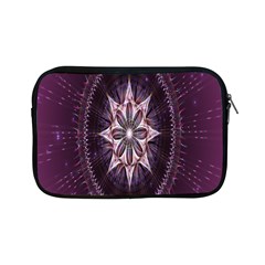 Flower Twirl Star Space Purple Apple Ipad Mini Zipper Cases by Mariart