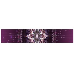 Flower Twirl Star Space Purple Flano Scarf (large) by Mariart