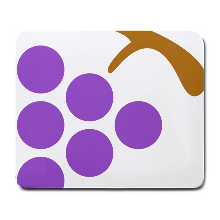 Fruit Grape Purple Large Mousepads