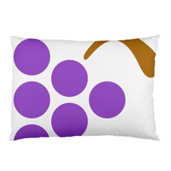 Fruit Grape Purple Pillow Case by Mariart