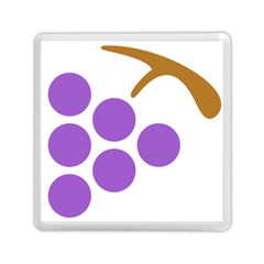 Fruit Grape Purple Memory Card Reader (square)  by Mariart