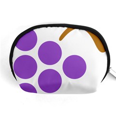 Fruit Grape Purple Accessory Pouches (medium) 