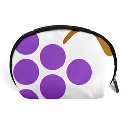 Fruit Grape Purple Accessory Pouches (large) 