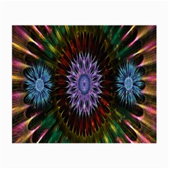 Flower Stigma Colorful Rainbow Animation Gold Space Small Glasses Cloth by Mariart