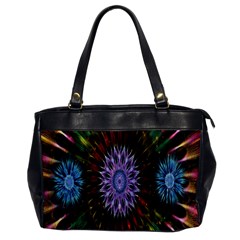 Flower Stigma Colorful Rainbow Animation Gold Space Office Handbags