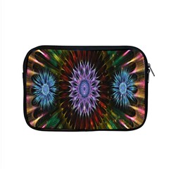 Flower Stigma Colorful Rainbow Animation Gold Space Apple Macbook Pro 15  Zipper Case