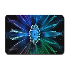 Flower Stigma Colorful Rainbow Animation Space Small Doormat 