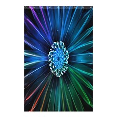 Flower Stigma Colorful Rainbow Animation Space Shower Curtain 48  X 72  (small)  by Mariart